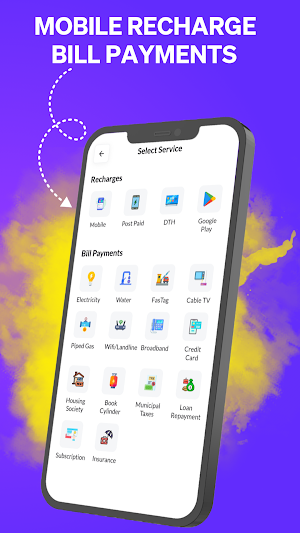 OMG PAY - Recharge & Bill Pay Screenshot 2
