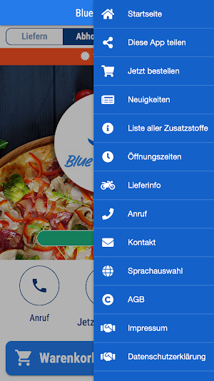 Blue Chilli Food Screenshot 2