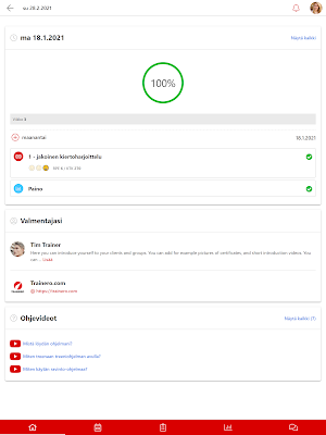 LeWELL Valmennus Screenshot 3