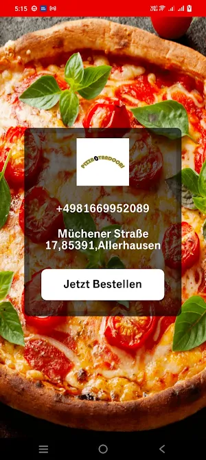 Pizza Tandoori Allershausen Screenshot 0