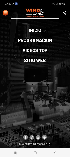 Wind Radio Canarias Screenshot 2