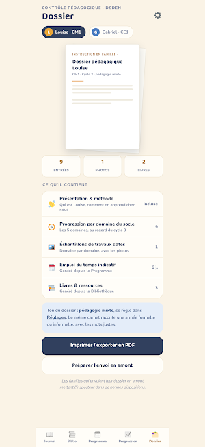 Marelle : carnet IEF Screenshot 1