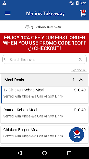Mario's Takeaway Carlow Screenshot 1