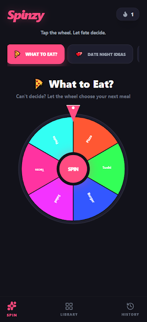 Random Picker - Spinzy Screenshot 0