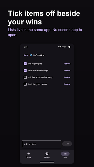 Daybook — Daily Win Journal Screenshot 3