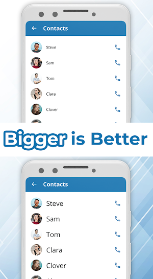 Enlarge Font: Enlarge text Screenshot 1