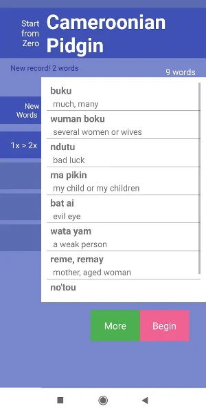 StartFromZero_Cameroonian Pidgin Screenshot 1