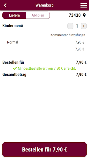 Limes Pizza Aalen Screenshot 1