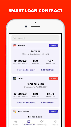 Smart Loan Contract Screenshot 2
