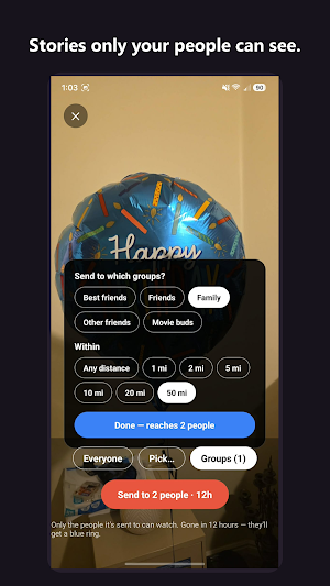 AmiGo — Friends Nearby Screenshot 2