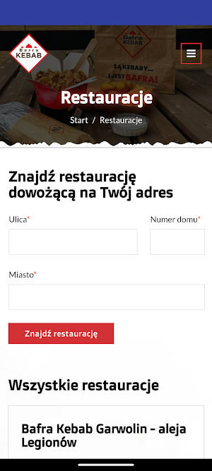 Bafra Kebab Garwolin Screenshot 0