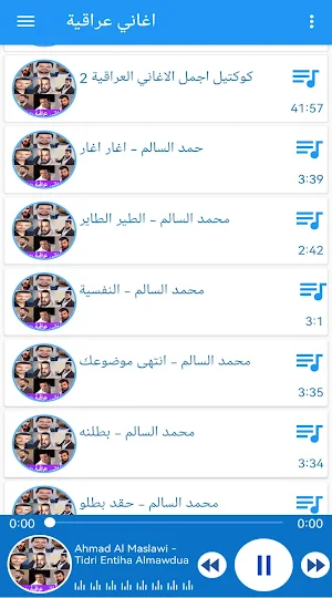 غاني عراقيه منوعه بدون نت Screenshot 0