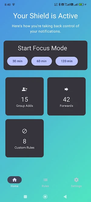 Social Pressure Shield Screenshot 0
