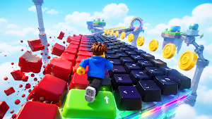 Keyboard Escape: Speed Parkour Screenshot 0
