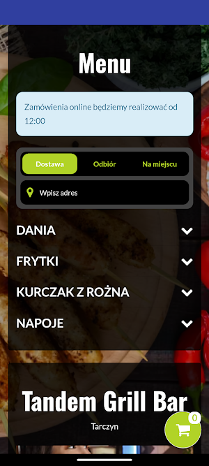 Tandem Grill Bar Screenshot 0