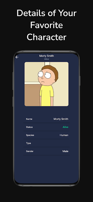 Rick and Morty Characters Screenshot 2