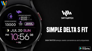 SamWatch Simple Delta S FIT Screenshot 0