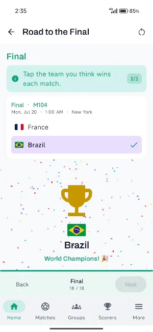 World Cup 2026 Live Scores Screenshot 2