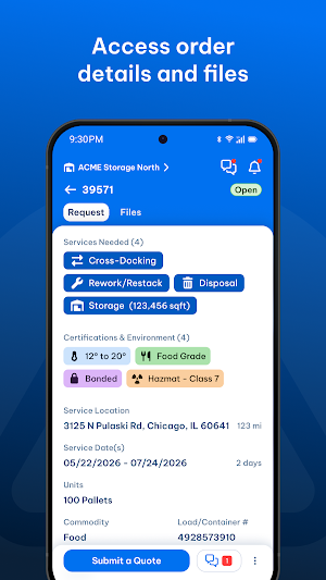 OLIMP Warehousing Screenshot 1