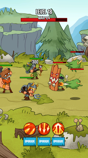 Semi Heroes 2: Endless Battle RPG Offline Game Screenshot 0