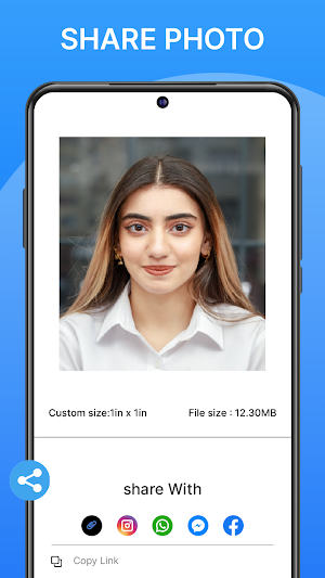 Passport Photo Maker- Photo ID Screenshot 1
