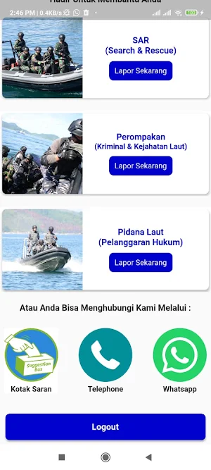 F1QR Lantamal II Screenshot 3