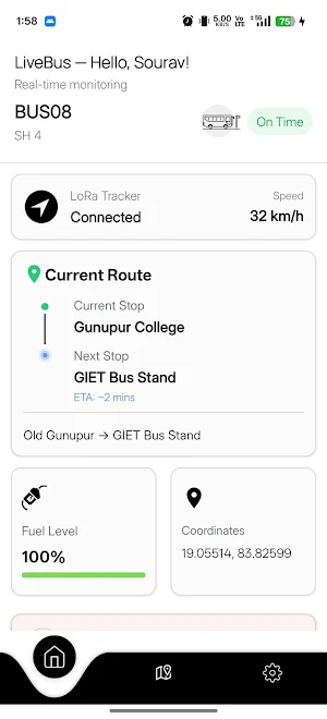 Livebus by GIETU Screenshot 2