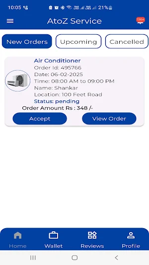 AtoZ Service Partner Screenshot 1