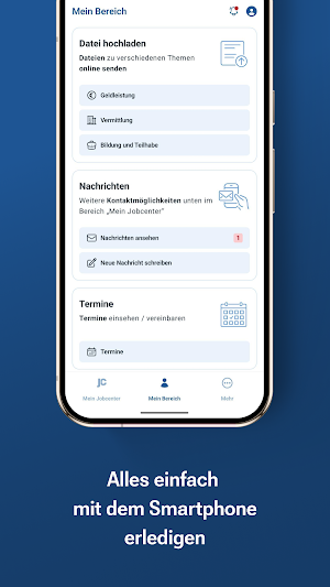 Jobcenter-App Screenshot 3