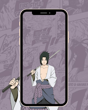 Sasuke Wallpaper HD 4K Screenshot 2