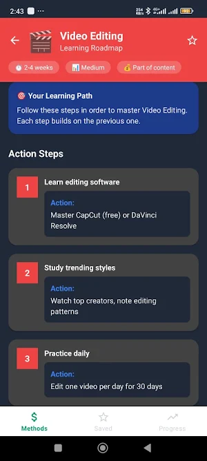 Freelance Money Guide Screenshot 2