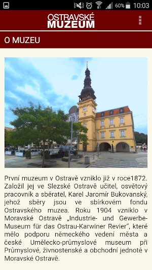 Ostravské muzeum Screenshot 1