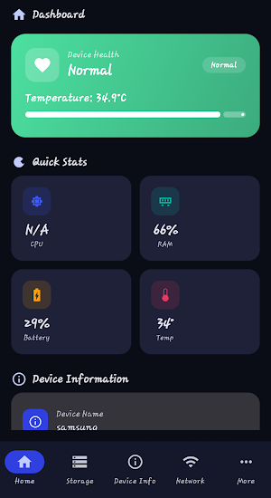 Device Analyzer Screenshot 0