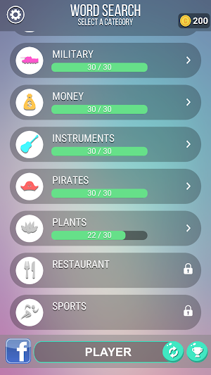 Word Search - Find Word Screenshot 1