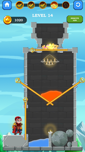 Hero - Pin Master Screenshot 2