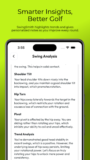 SwingSmith – AI Golf Coach Screenshot 2
