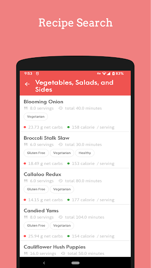 Southern Food Diabetes Diet Screenshot 1