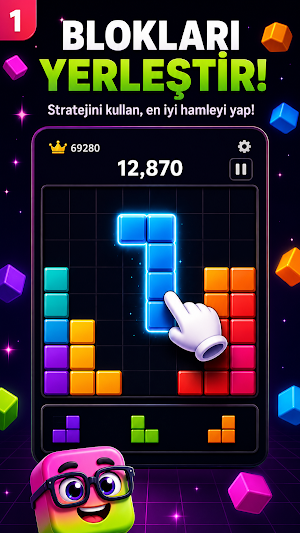 Mr.Block: Block Puzzle Game Screenshot 0