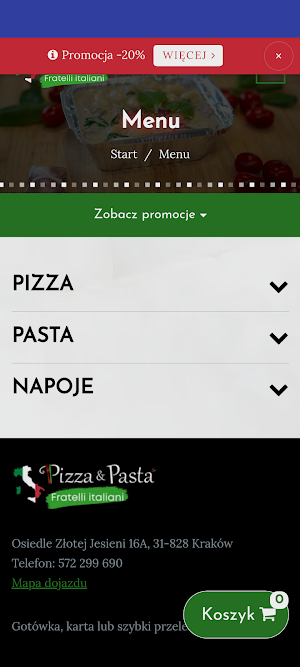 Fratelli Italiani Pizza&Pasta Screenshot 0