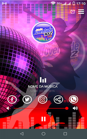 Rádio Juventude 102 Web Screenshot 2