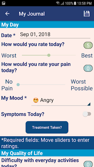 Hypoparathyroidism Manager Screenshot 2