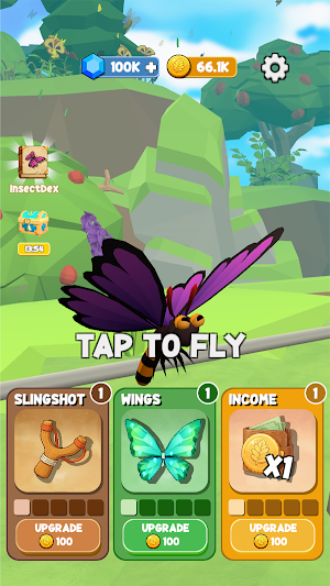 Fluttering Little Insects Screenshot 0