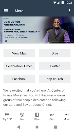 COP Mobile Screenshot 2