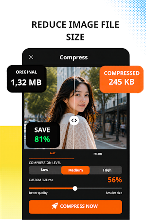 Compress Image - MB to KB Screenshot 0