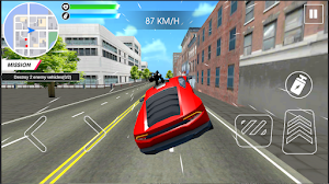Car Driving Shooter: City Race Screenshot 1