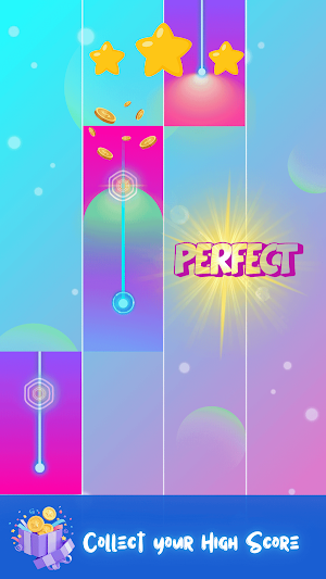 Jin - BTS Piano Magic Tiles Screenshot 1