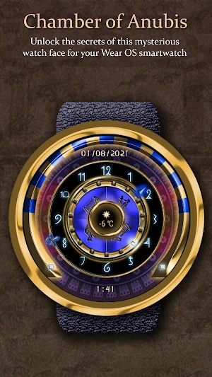 WFAM Anubis Cool Watch Face Screenshot 0