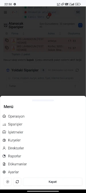 Hizir Paket Yönetici Screenshot 2