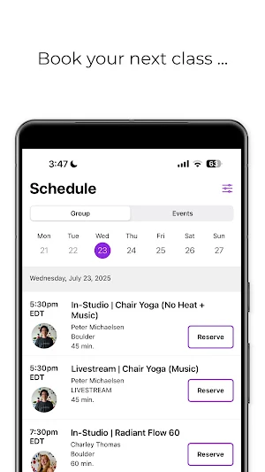 Radiance Power Yoga Screenshot 1