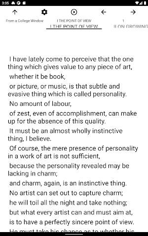 Book, From a College Window Screenshot 3